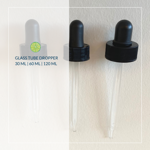 Tops for Blue Glass Bottles (Droppers | Caps | Misters | Pumps | Pipettes)