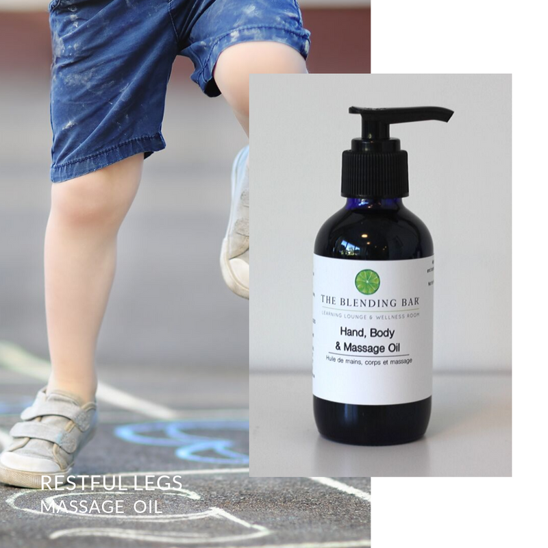 Massage oil shop for kids