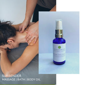 Surrender Massage Oil with Eucalyptus