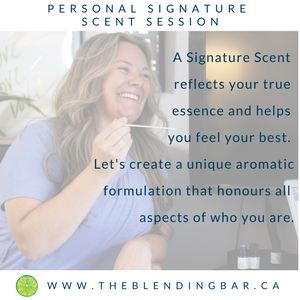 Personal Signature Scent Session with Amy