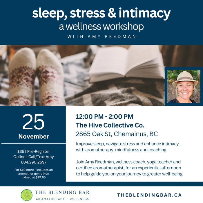 Sleep, Stress and Intimacy Workshop | The Hive Collective Co.