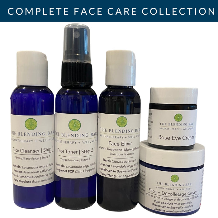 Complete Face Care Collection - Cleanser | Toner | Cream | Elixir | Eye Cream