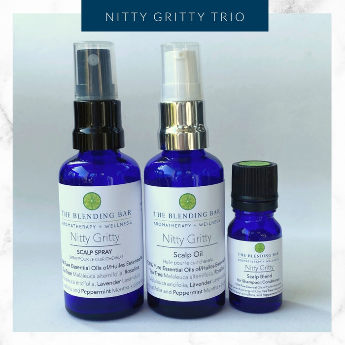 Nitty Gritty Trio - Scalp Blend | Scalp Spray | Scalp Oil