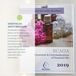 BCAOA Essential Oil Safety Booklet